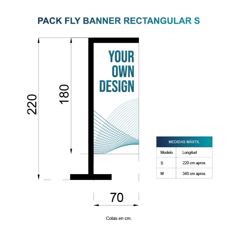 Fly Banner Rectangular - 2